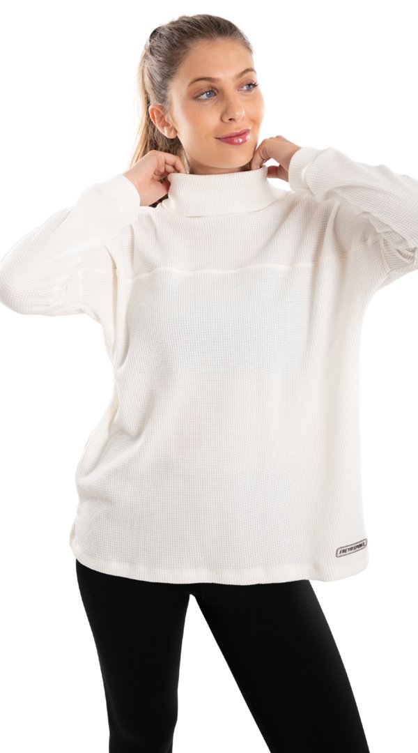 Poleron Waffle Asta - Imagen 4