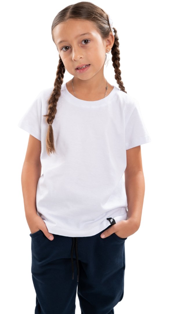 Remera Colegial Algodon